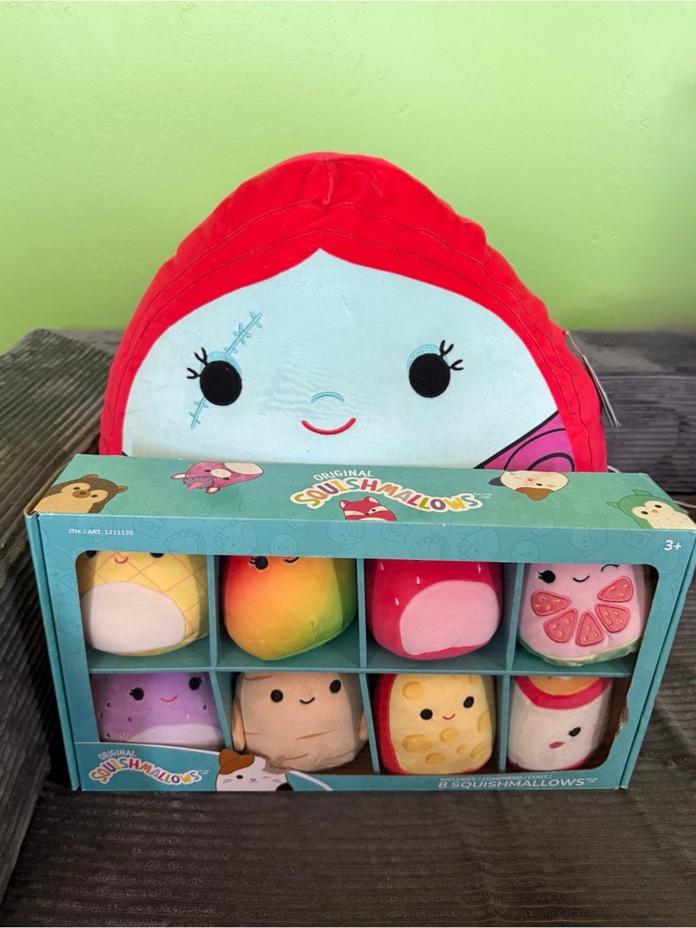 24 inch Sally Squishmallow NWT with mini Squishmallow